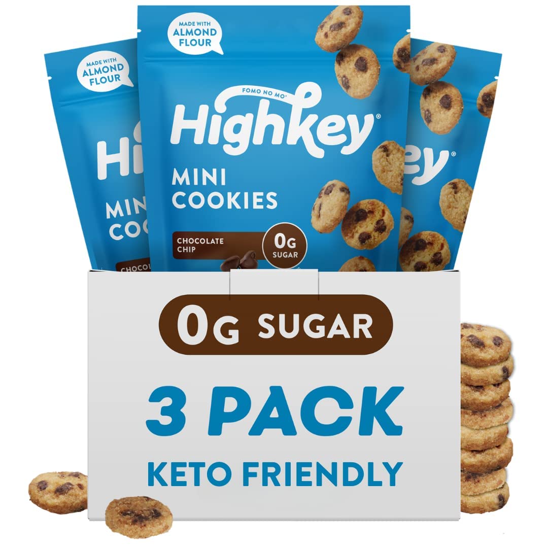 HighKey Keto Food Low Carb Snack Cookies Variety Pack – Chocolate Chip Review