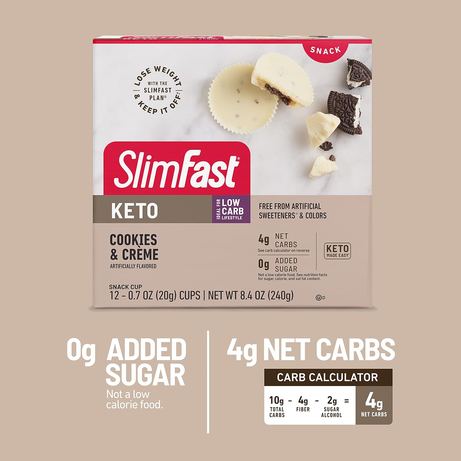 SlimFast Low Carb Chocolate Snacks Review